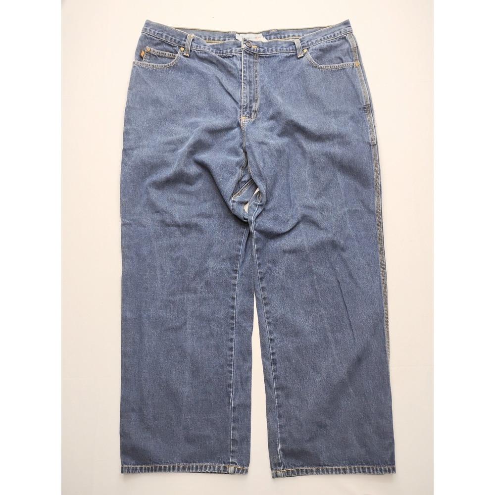 Timberland Pro Jeans Men's 44x30 Denim Wide Straight Leg Workwear Y2K 2003